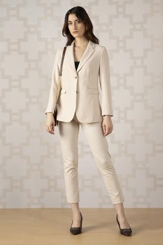 Van Heusen Women's Blazer (VWBZFRGF149003_Beige