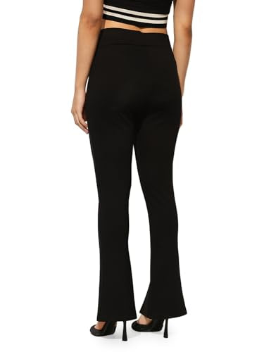 ONLY Women's High-Rise Skinny Fit Legging Anthracite