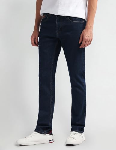 U.S. POLO ASSN. Men's Tapered Jeans (UDJENO1519_Blue