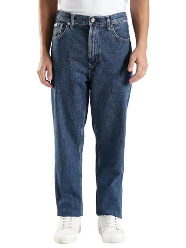 Calvin Klein Jeans Men's Tapered Jeans (4RD712G011_Harbour Blue