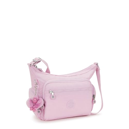 Kipling Women's Gabbie S Crossbody Bags, Blooming Pink, 11.5''L x 8.75''H x 6.5''D