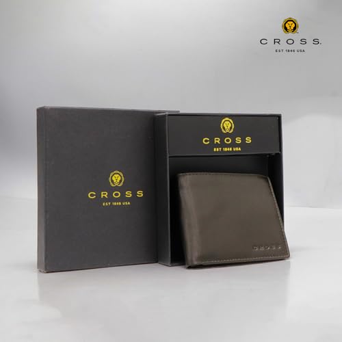 Cross Classic Century Wallets for Men Leather Original - Slim & Sleek Mens Wallet | Purse for Men Gents Wallets Brown