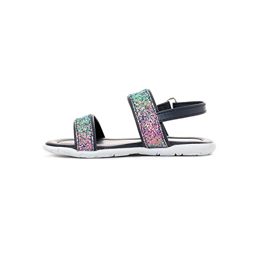 Khadim's Bonito Navy Flat Sandal for Baby Girls - 2-4.5 yrs (5610769)