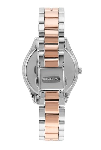 Michael Kors Stainless Steel Lauryn Analog White Dial Women Watch-Mk3979, Multi-Color Band