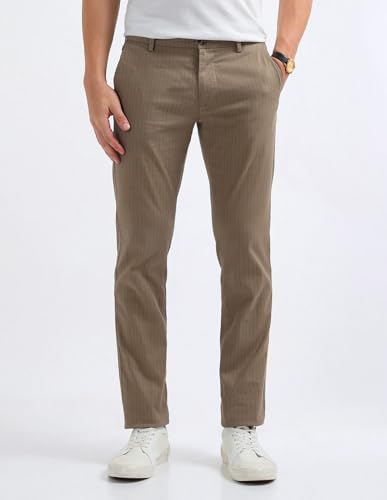 Arrow Men Khaki Casual Trouser_ASAETRO2985_38