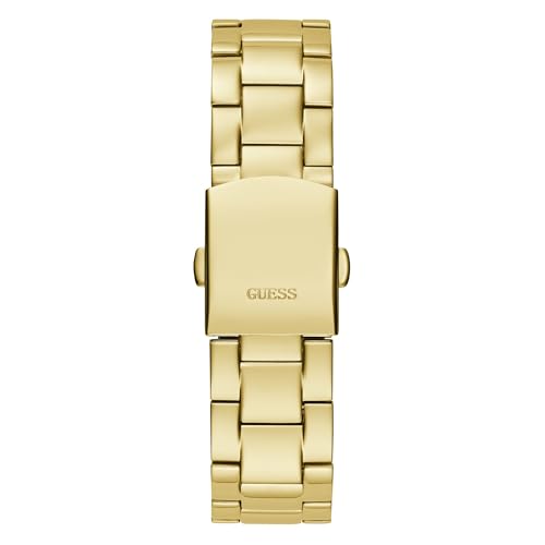 GUESS Women Champagne Round Dial Multi Function Watch - GW0314L2M