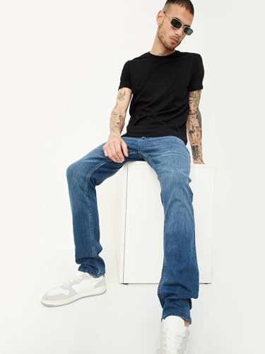 Max URB_N Men Slim Fit Washed Jeans (DMBSLFES2305GVMID Blue)_28