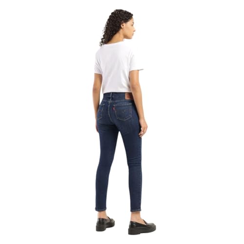 Levi's Women's 711 Skinny Fit Mid-Rise Jeans Blue