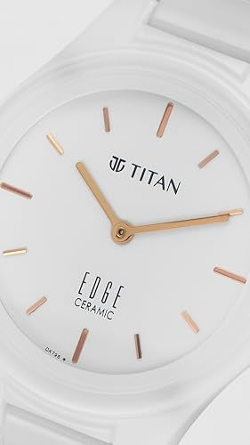 Titan Ceramic Analog Watch for Women -2653QC04/NP2653QC04