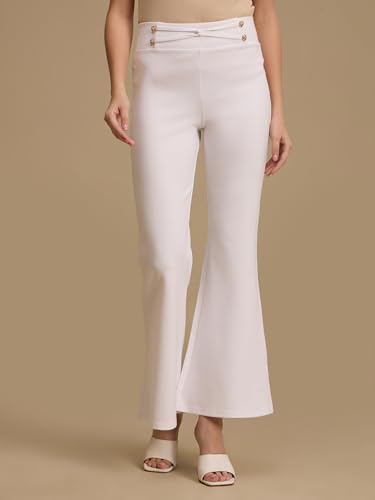 Kazo Theo Jeggings White