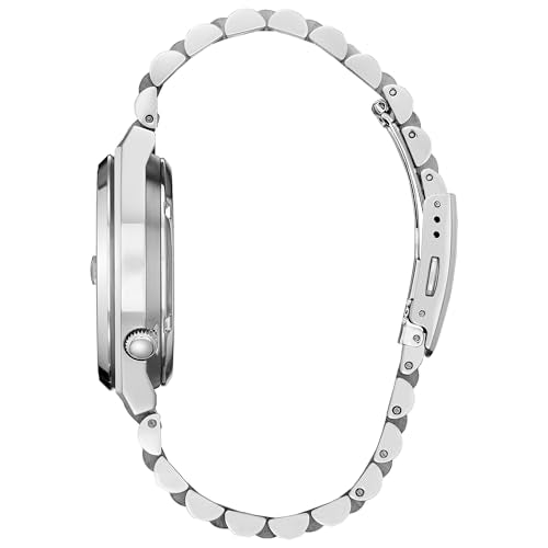 Citizen Unisex Automatic Tsuyosa Minnie Mouse, Pink Sunray Dial, Stainless Steel Case Watch (Model: NJ0156-50W), Silver-Tone, Classic