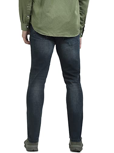 Jack & Jones Men's Cotton Blend Skinny Fit Blue Jeans_28