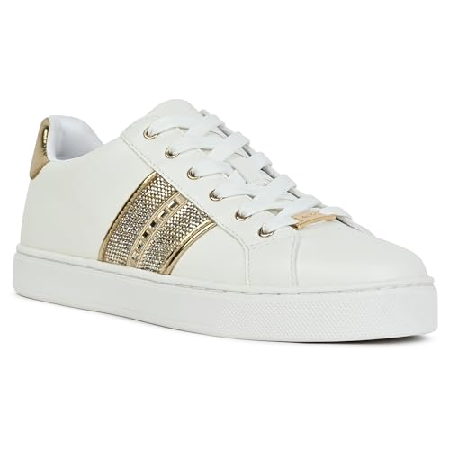 Aldo PALAZZI-711-GOLD Synthetic Low top Fashion Sneakers (5) White