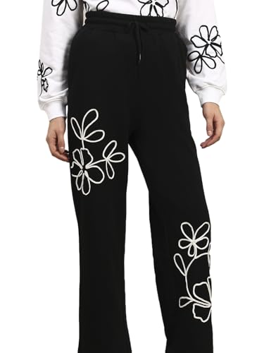 VERO MODA Women's Relaxed Fit Pants Jet Black