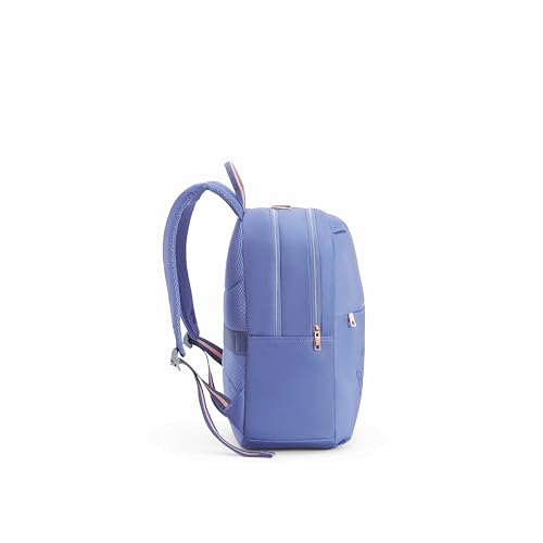 American Tourister Dona | 21 Ltrs | 2 Compartments | Bottle Pocket | Ergonomic Padded Back Panel & Shoulder Straps | High School Backpack | 1 Year International Warranty | Navy