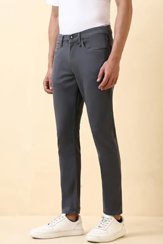 Men Grey Mid Wash Jeans