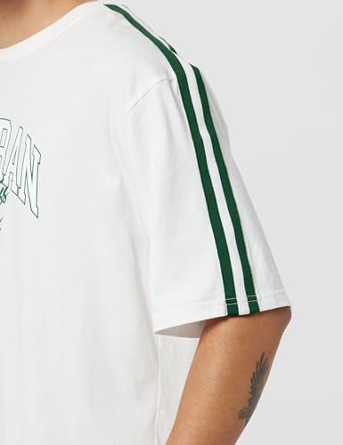 Levi's Men's Printed Relaxed Fit T-Shirt White