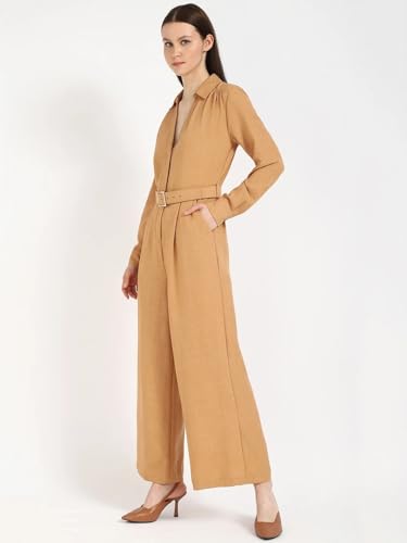 Polyester Regular Fit Solid Jumpsuit
