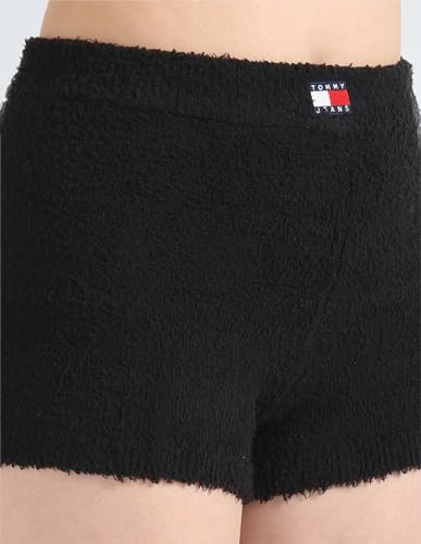 Tommy Hilfiger Women's Board Shorts (S24JWND012_Black_S)