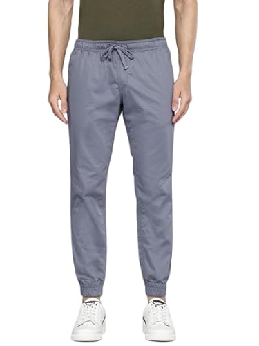 Men Urban Fit Cotton Stretch Trouser, Anthra, 32