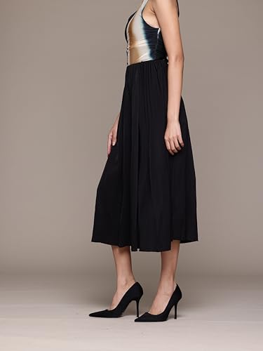 Label RITU KUMAR Black Lee Skirt