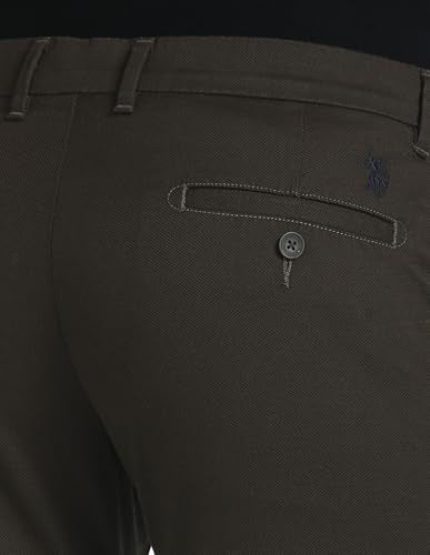 U.S. Polo Assn. Men's Slim Casual Pants (USTRO0609D_Olive
