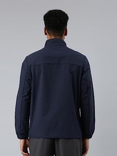 XTEP Men's Outdoor Jacket with Lightweight | Quick-Dry | Quick-Dry Lining | Late Blue | XS | Easy Care