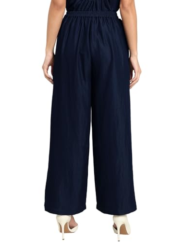 VERO MODA Womens Relaxed Fit Pants Black Iris