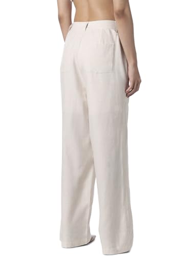 ONLY Women's Loose Pants (9020731-Cloud Dancer_Cloud