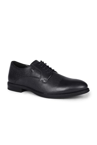 Men Black Lace Up Shoes