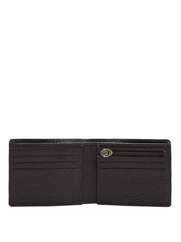 Da Milano Genuine Leather Brown Bifold Mens Wallet (10511)