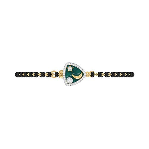 PC Jeweller 14k (585) Yellow Gold and Diamond Bracelet for Women