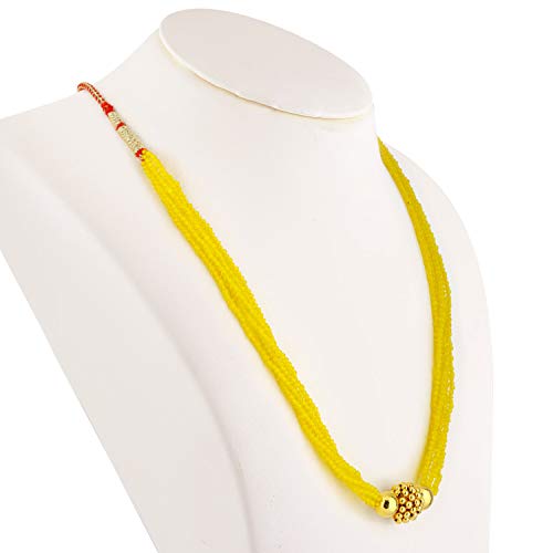 Malabar Gold and Diamonds 22k (916) Yellow Gold Necklace for Women