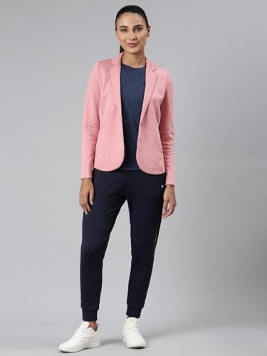 Enamor Dry Fit Stretch Cotton Single-Breasted Sporty Blazer for Women