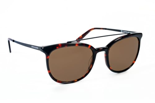 Pierre Cardin Men's Brown Lens Acetate Round Sunglasses - 716736927992 (2065675815570)