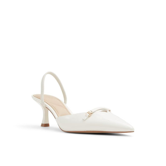 Aldo NAILAH-IN121 Women White/Bone Pumps