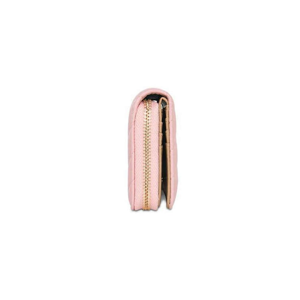 Lavie Luxe Women's Diagonal Flap Quilted Small Zip Wallet |Ladies Gift