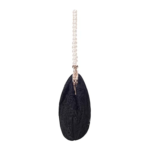 Lino Perros Womens Black Clutch