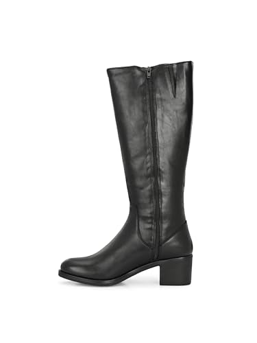 Delize Womens Black Knee Boots 67126-38
