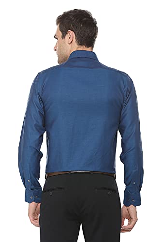 Van Heusen Men's Regular Fit Shirt (VHSF1M76877_Blue