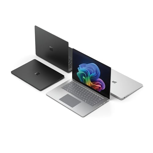 Microsoft Surface Laptop for Business (2025) Windows 11 Pro Copilot+ PC, 13.8" Intel Core Ultra 5 (Series 2), 16GB RAM, 512GB SSD Storage, Black