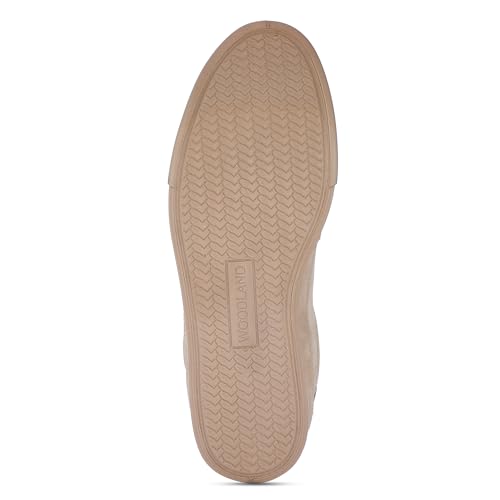 Woodland Men's Khaki Leather Casual Shoes - 9 UK/India (43 EU)