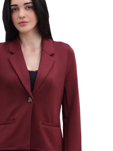 VERO MODA Womens Solid Single Breasted Blazer