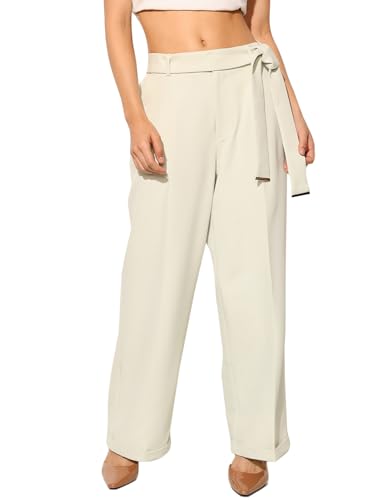 ONLY Women's Regular Fit Pants (9014579-Phantom Green_Phantom