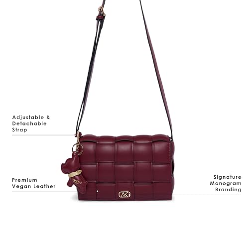 Akiki London Women's Ealing 24 Small Flap Cross Body Sling Bag | Ladies Purse Handbag | Gift for Women