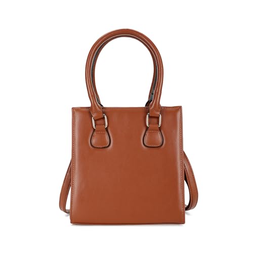 Fastrack Quilted Structured Satchel for Women, Girls and Ladies | with Detachable & Adjustable Sling Strap
