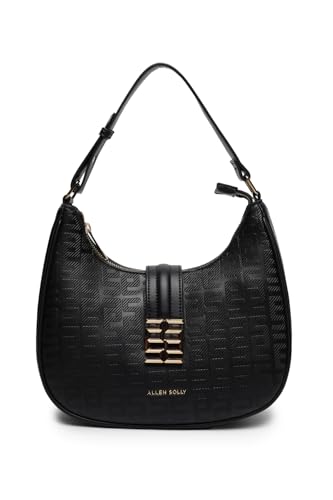 Allen Solly Womens textured black HANDBAG