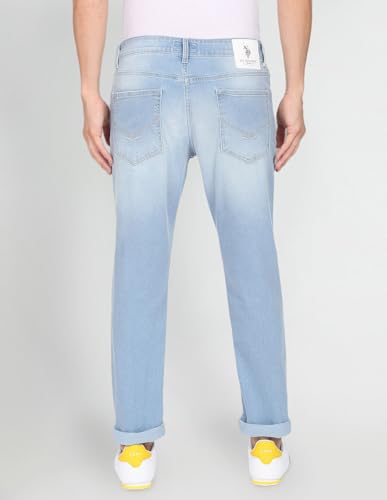 U.S. POLO ASSN. Brandon Slim Tapered Fit Jeans Light Blue