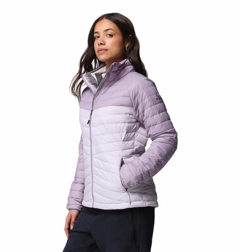 Columbia Women Purple OmniShield Powder Pass Down Jacket, 2XL