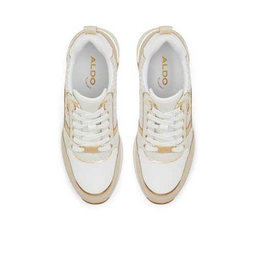Aldo CAROTERIEL-IN110 Ladies Other White Wedge Sneakers